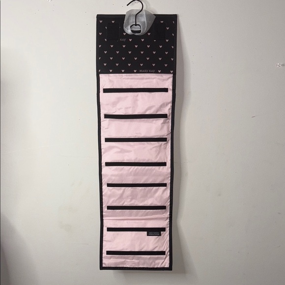 Mary Kay Black and Pink Jewelry Organizer with Collapsible Design - Picture 2 of 10